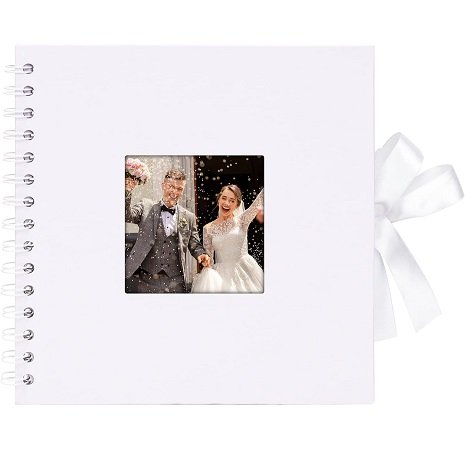 Vienrose Álbum fotográfico de álbum Diy Spiral Scrapbooking