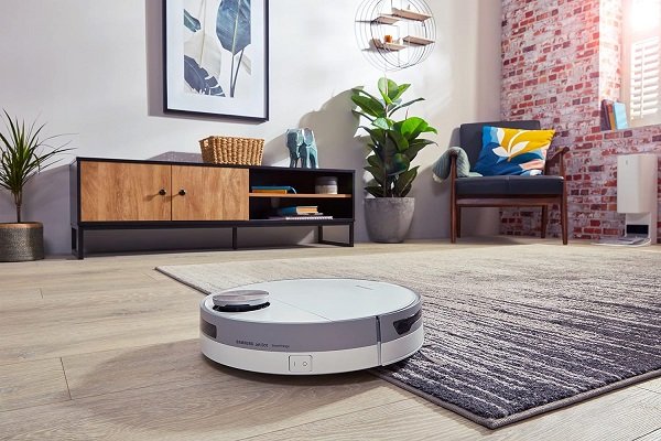 SAMSUNG VR30T85513W/WA Jet BOT+ Robot Aspirador con estación de Limpieza