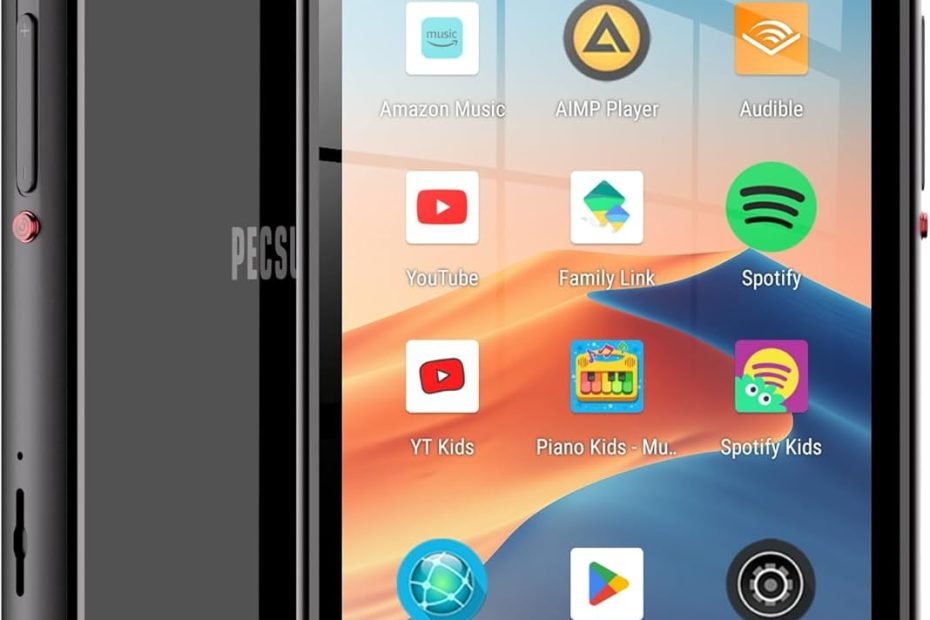 Reproductor MP3 para niños con control parental